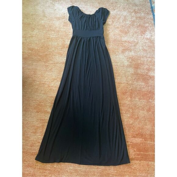 A-LIST black knitted maxi dress - Picture 6 of 9